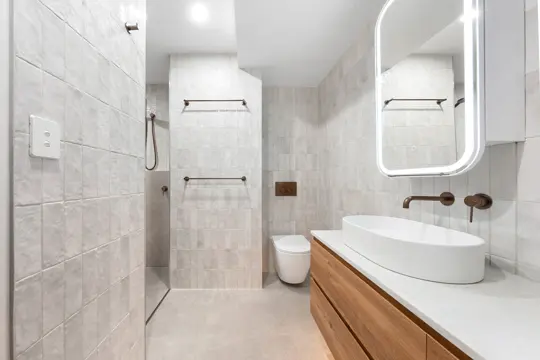 Main bathroom — completed · Surry Hills