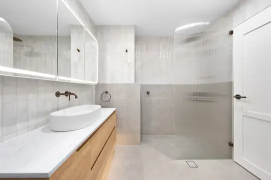 Second bathroom — completed · Surry Hills